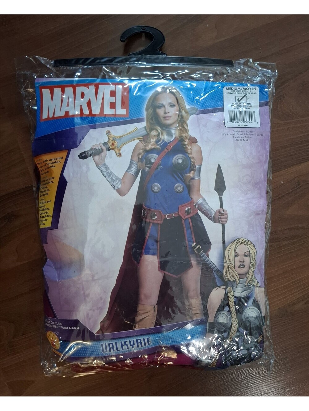 Marvel Women's Valkyrie Adult Halloween Costume Size Medium 6-10